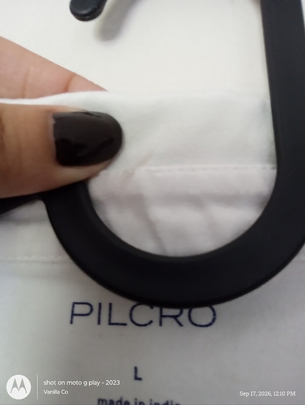 Anthropologie Pilcro Reworked Halter Tank V Neck White Large - Picture 10 of 12